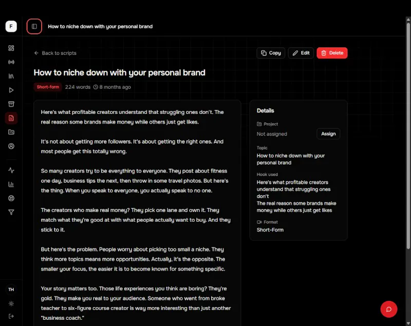 Foundri screenshot 6