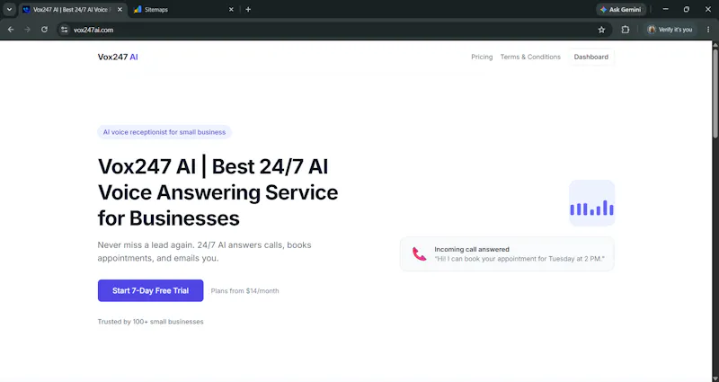Vox247 AI screenshot 1