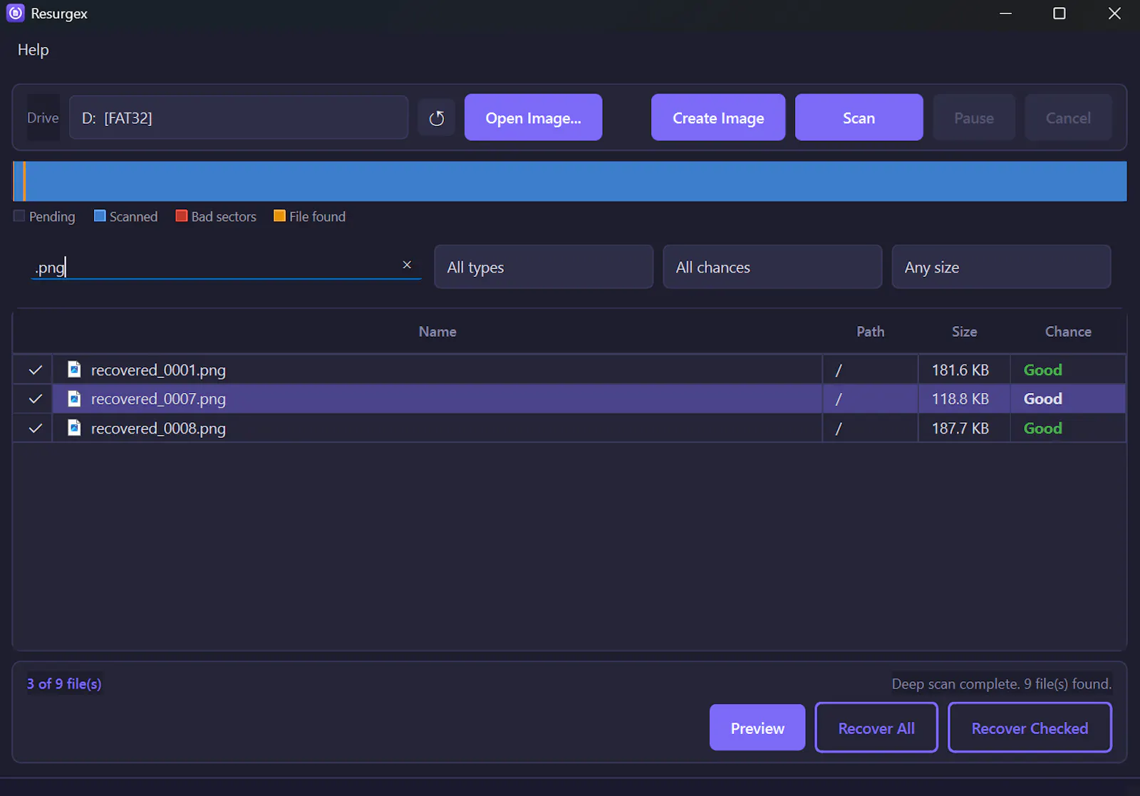 Resurgex launch screenshot 3