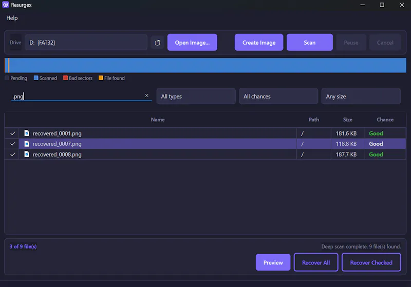 Resurgex launch screenshot 3