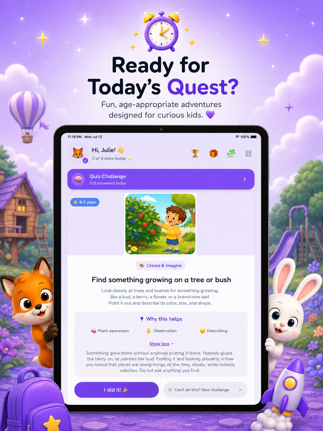 LittleQuest: Less Screen Time, More Play gallery image