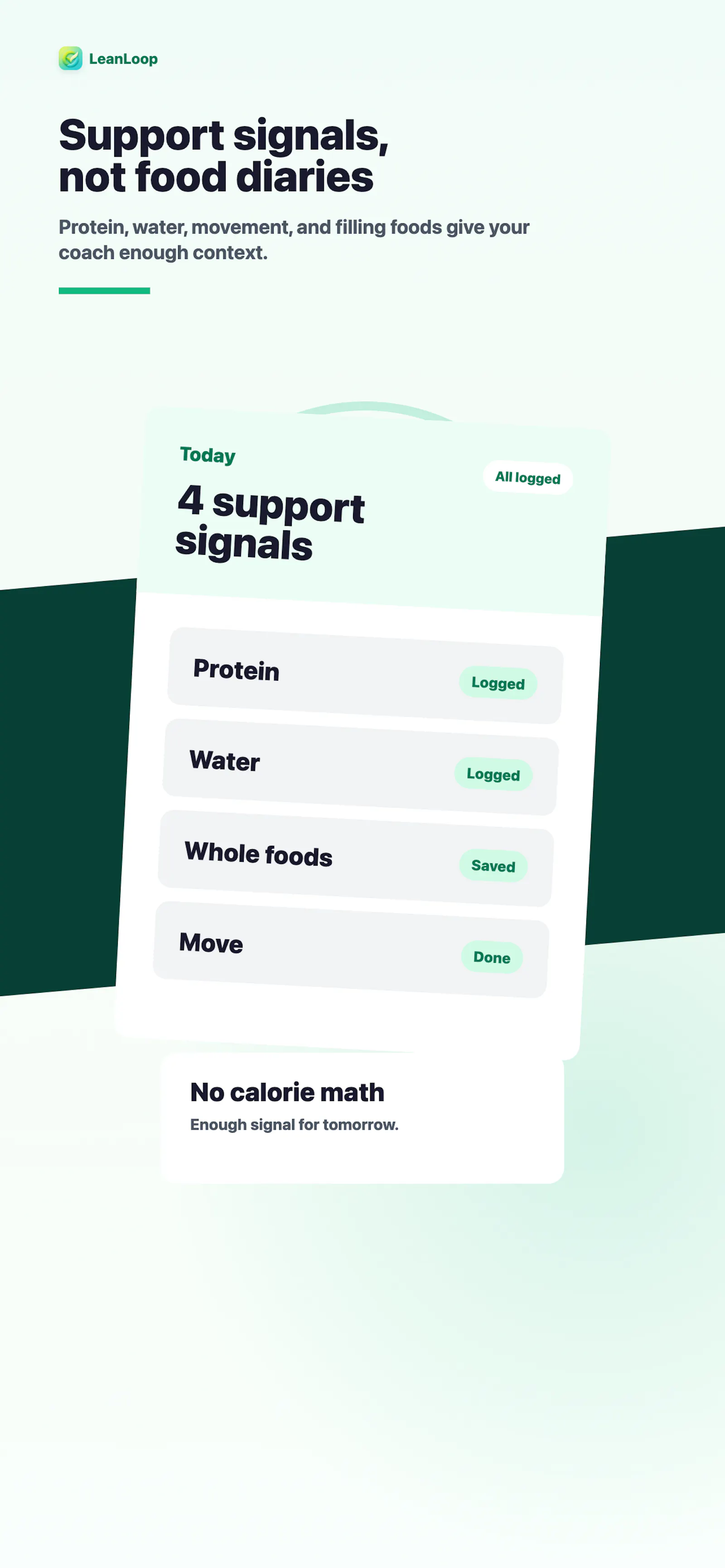 LeanLoop Weight Loss Coach screenshot 3