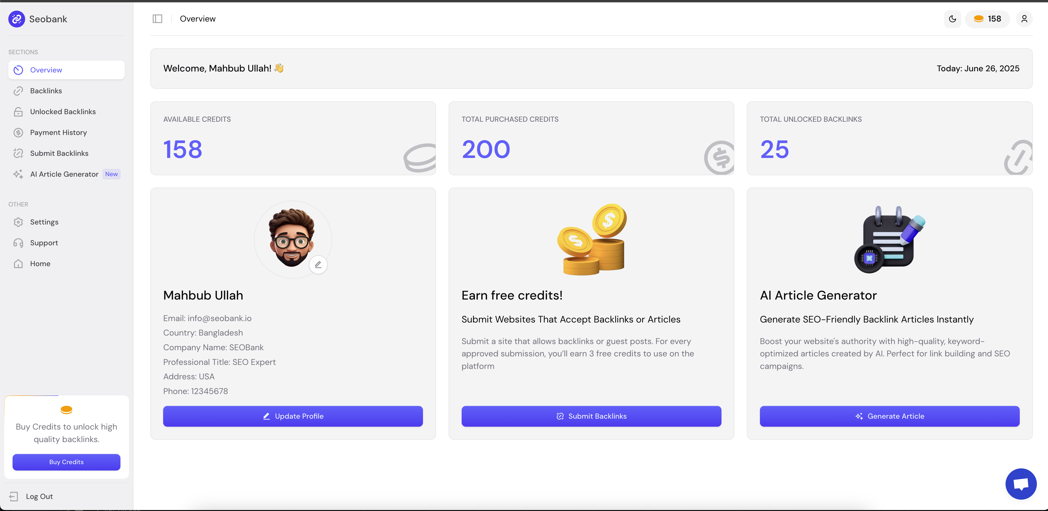 SeoBank.io - ตลาดลิงก์ย้อนกลับแบบ all-in-one สำหรับผู้เชี่ยวชาญ SEO media 6