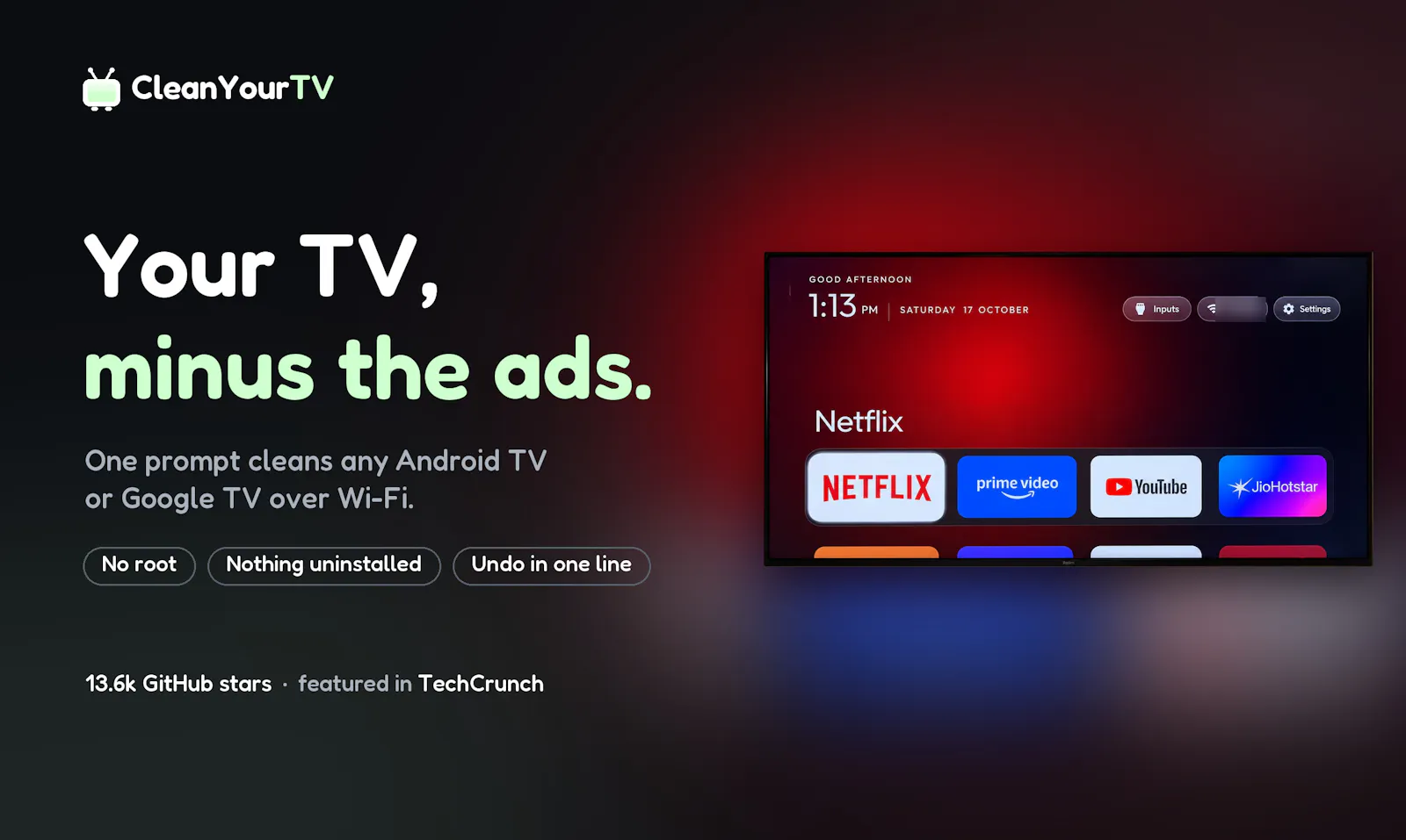 CleanYourTV screenshot 1