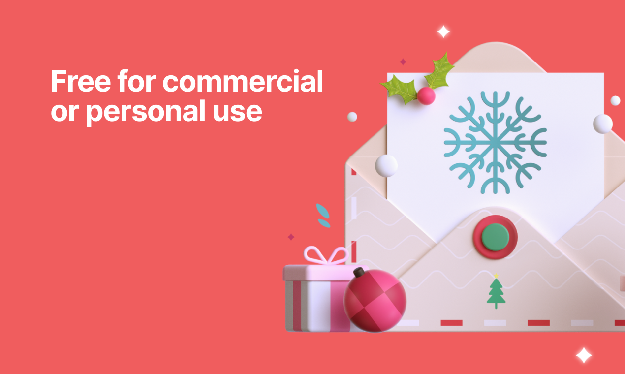 Free Christmas Icons In 3d Make Your Holiday Designs Pop With 3d Christmas Icons Product Hunt