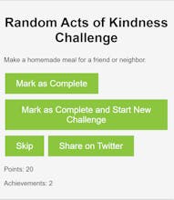 Random Acts of Kindness Chrome Extension gallery image
