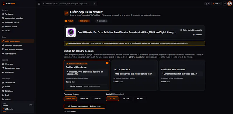 Carouscale screenshot 2