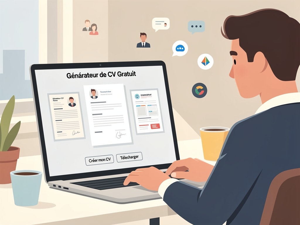 Générateur de CV gratuit  gallery image