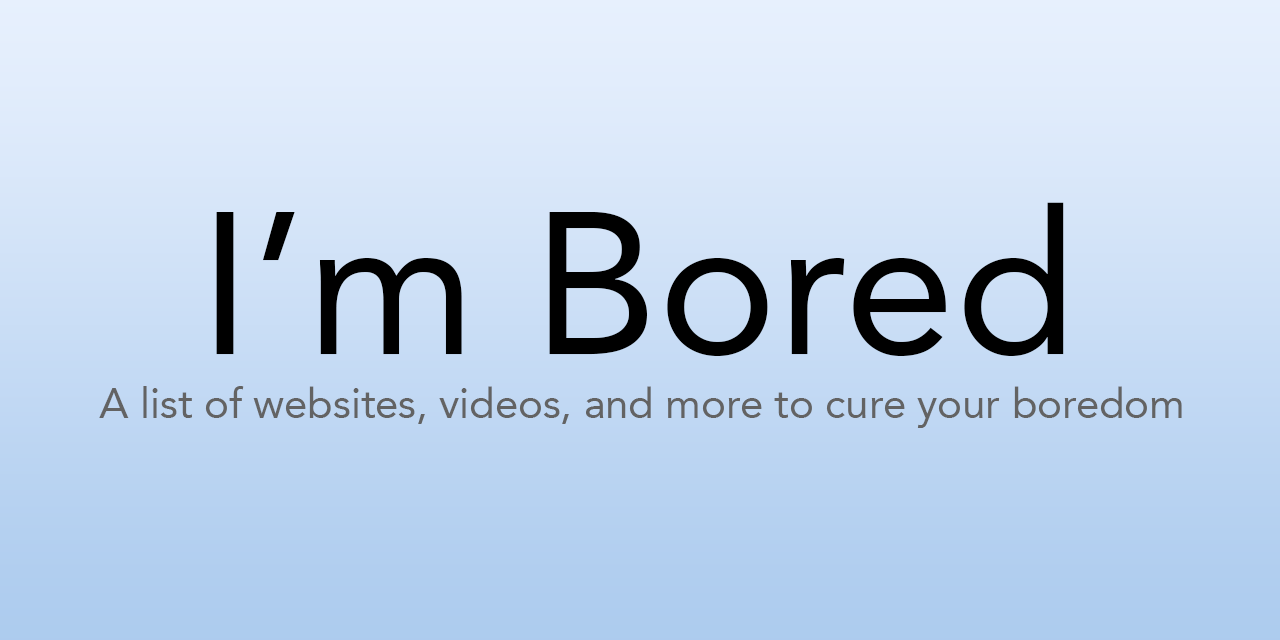 I'm Bored gallery image