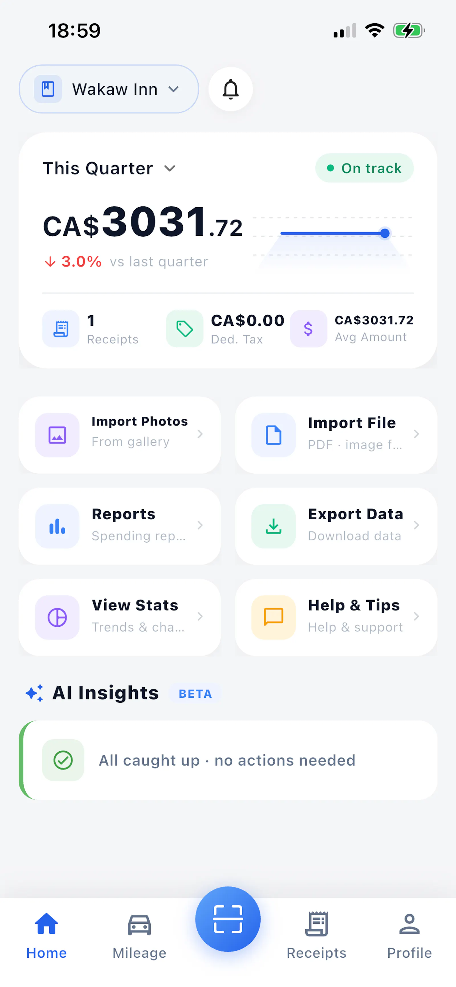 Stareceipt screenshot 2