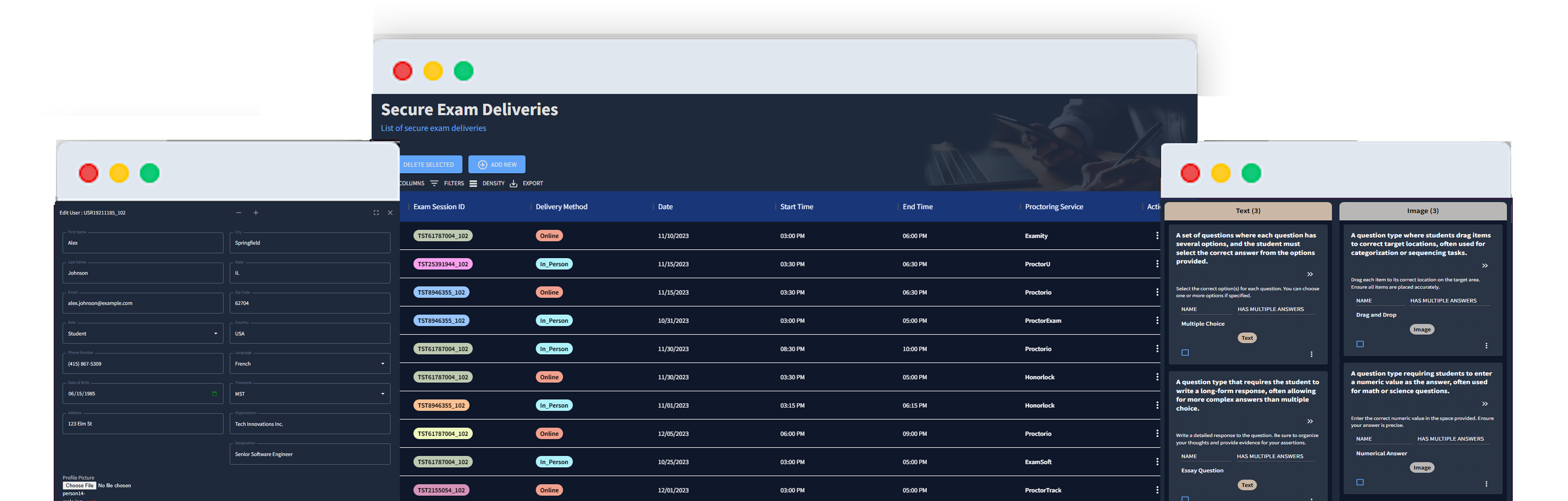 Evaloly® - Main screenshot showing features and interface