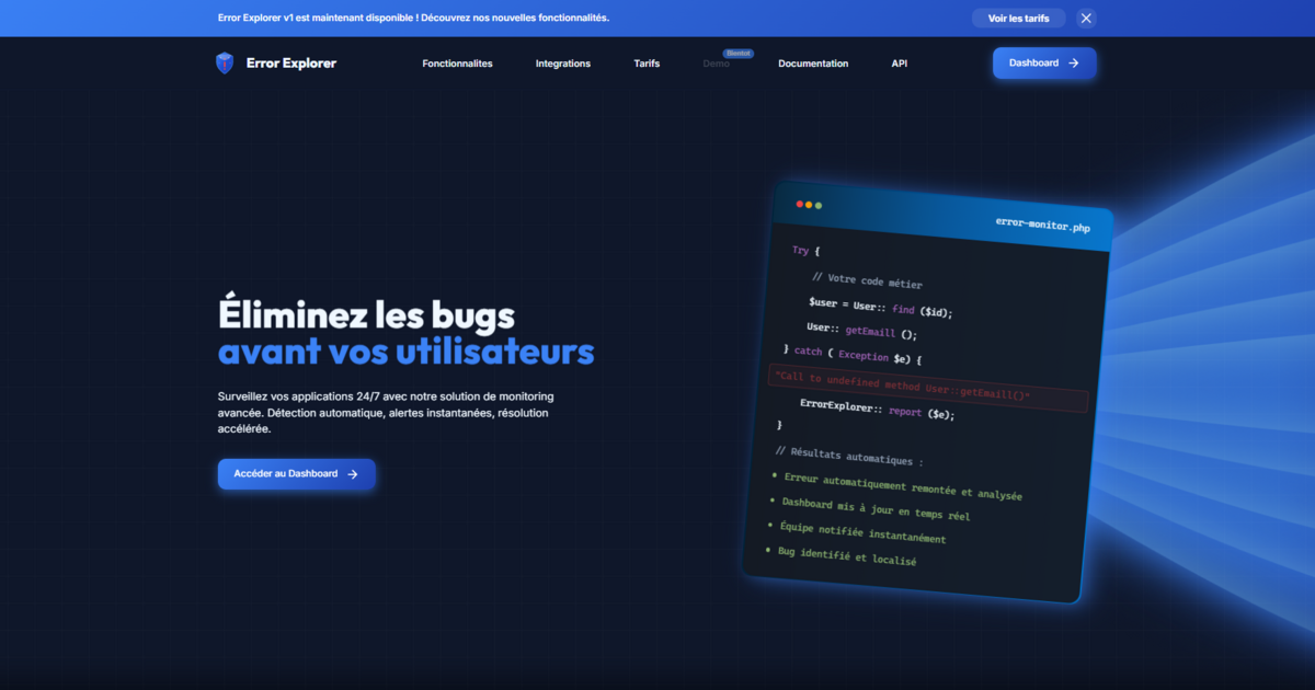 Error Explorer gallery image