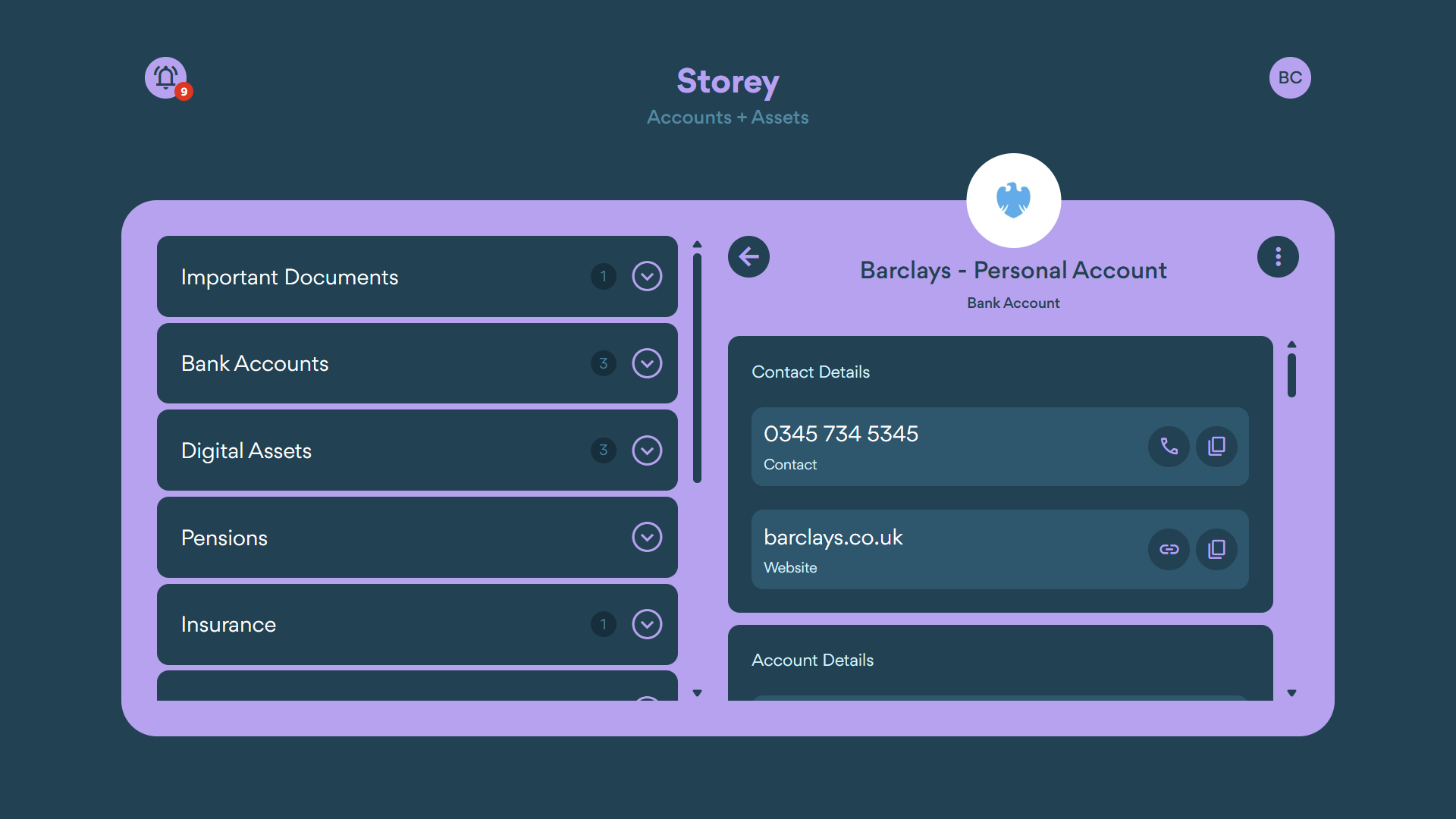 Storey - Screenshot 3 showing product features and functionality
