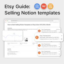 Etsy Guide: $10k/Month with Notion! gallery image