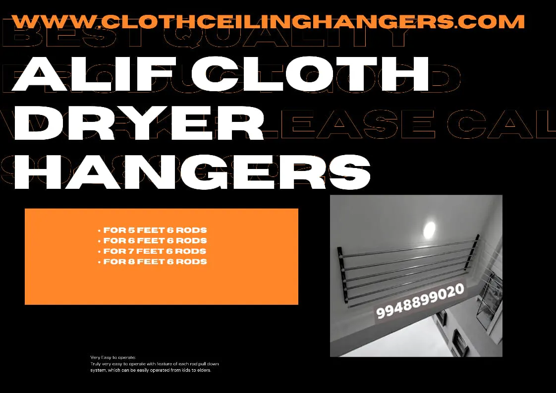 ceiling cloth hanger in Hyderabad gallery image