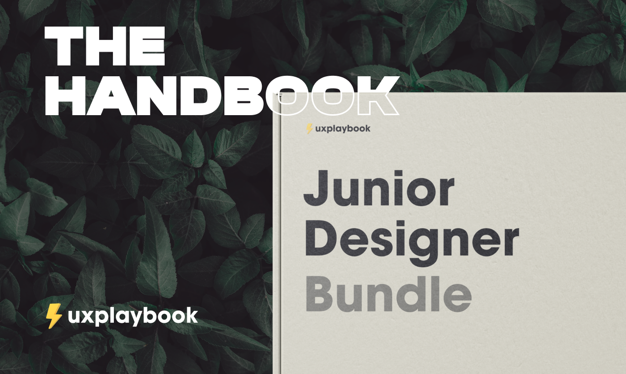 startuptile Junior Designer Bundle-Handbook for junior UX designers