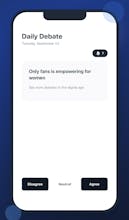 DebateDaily Mobile App gallery image