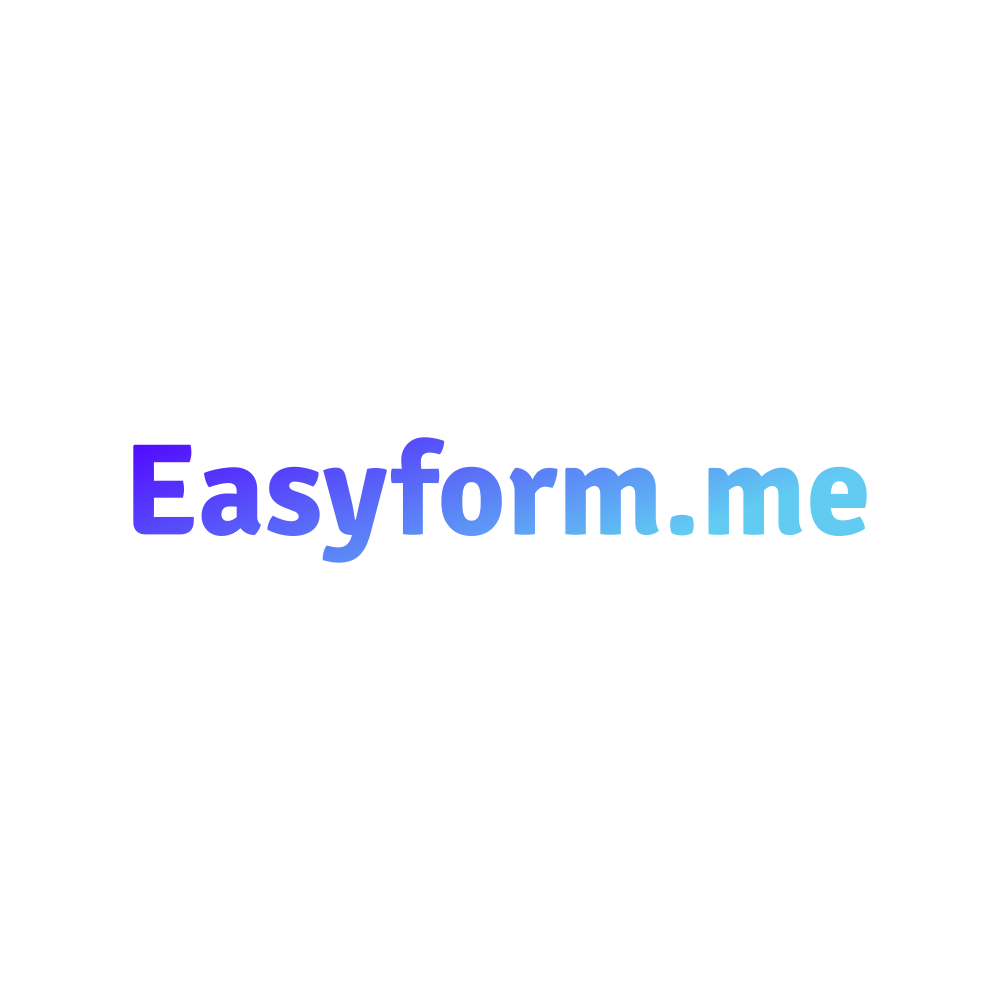 EasyForm.me - a type... logo