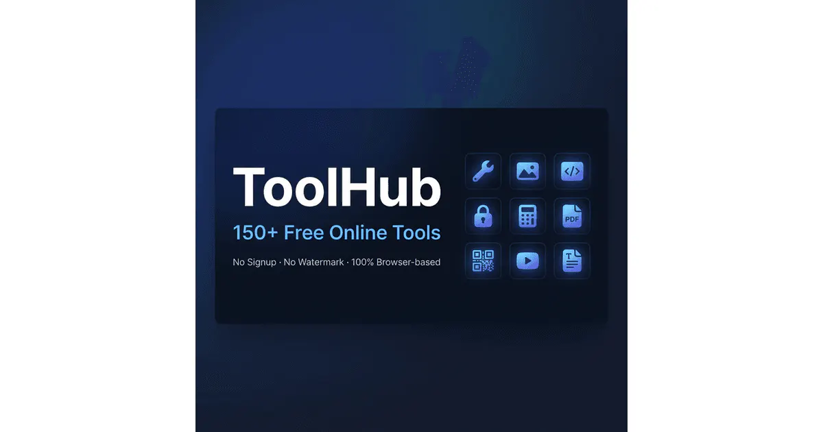 ToolHub 제품 배너