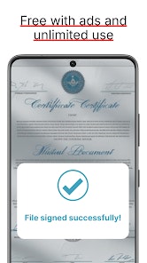Média Signature facile: signes des documents 4