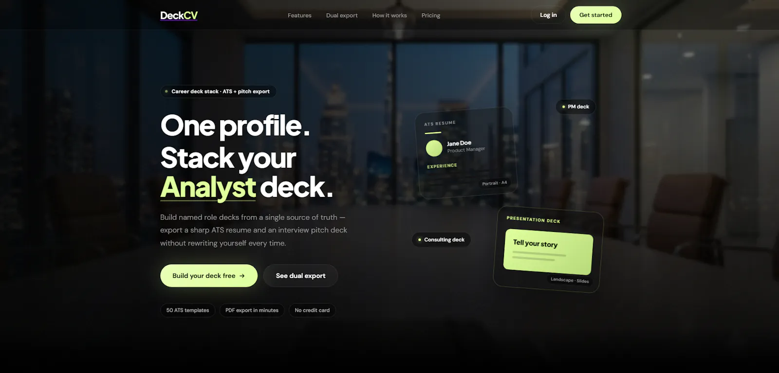 DeckCV screenshot 4