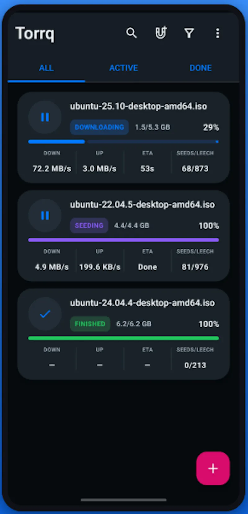 Torrq screenshot 1