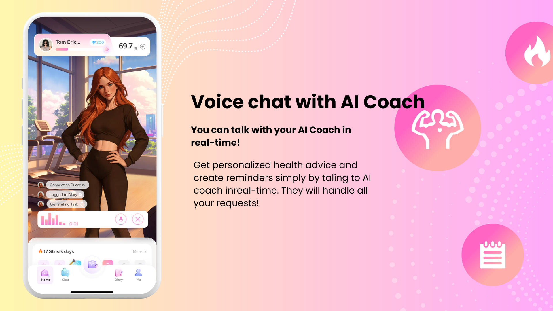 Média Comptoir Calorie Ai - Calove - Gamify votre perte de poids et votre parcours de santé avec l'IA. 3