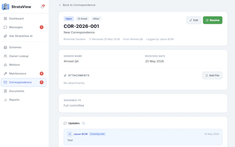 StrataView — Strata Committee Management screenshot 6