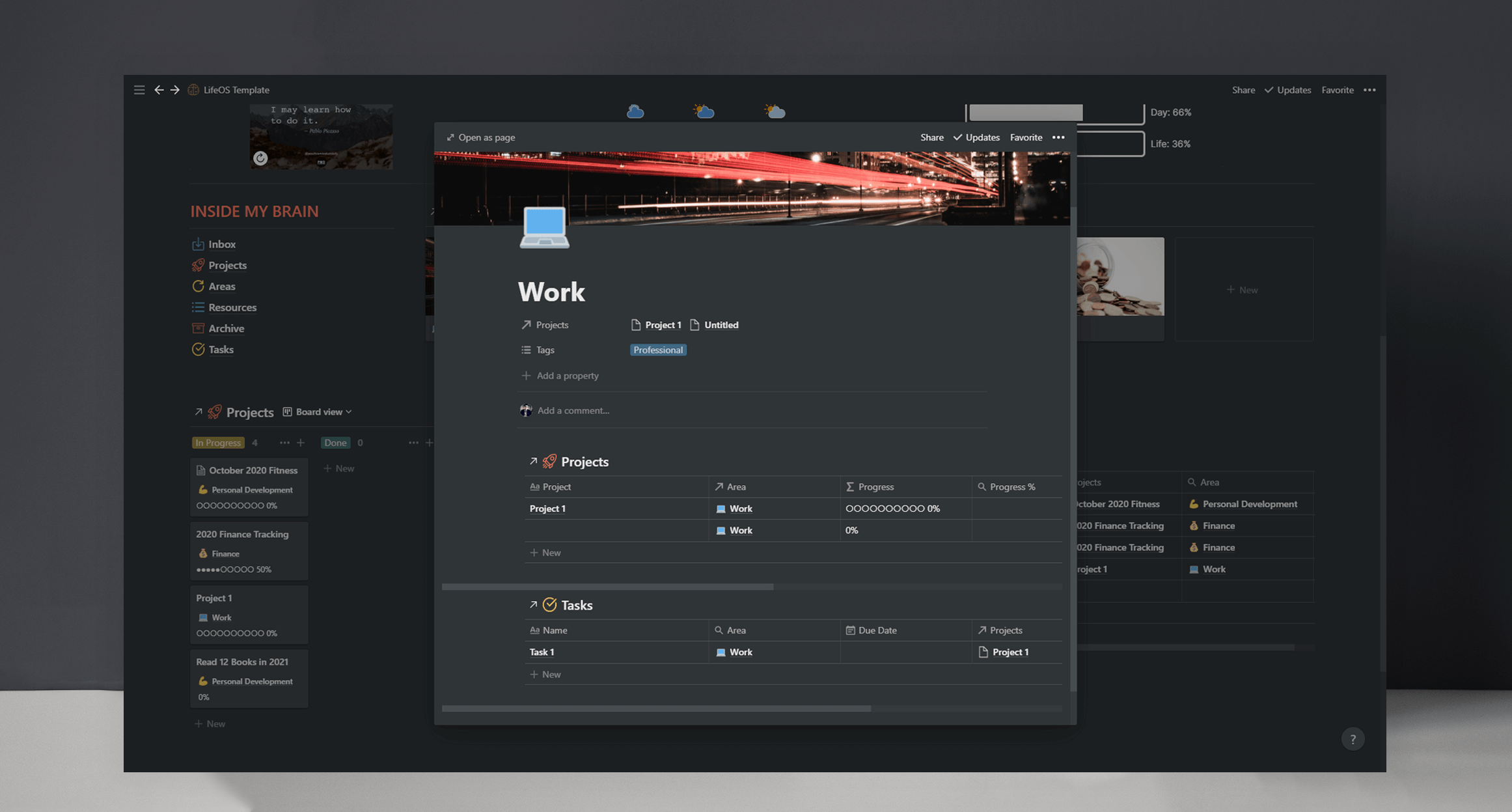 Notion Life OS media 3