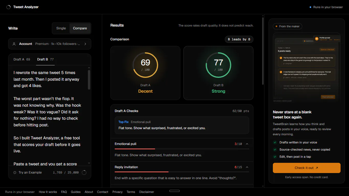 Tweet Analyzer gallery image