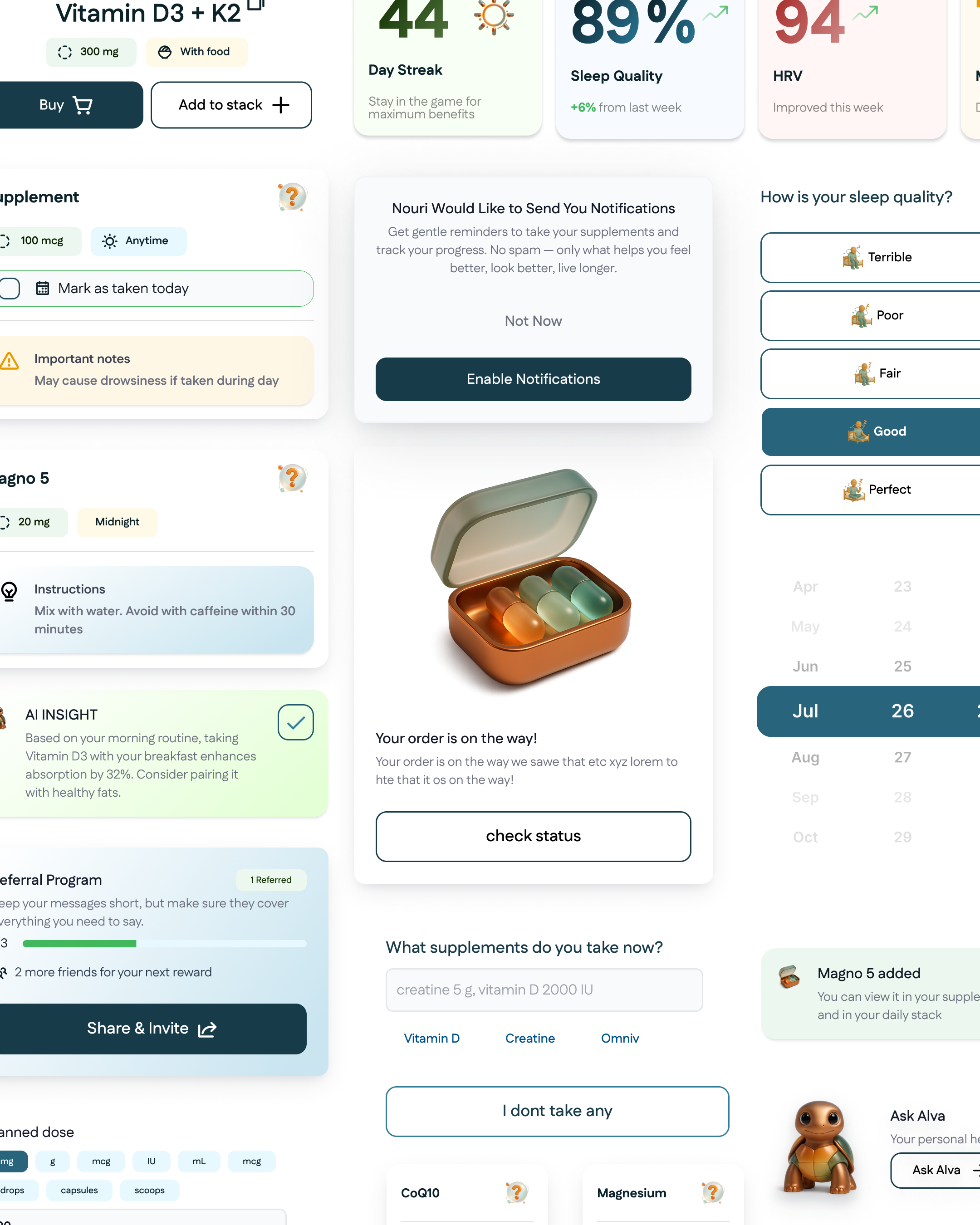 Nouri - Screenshot 3 showing product features and functionality