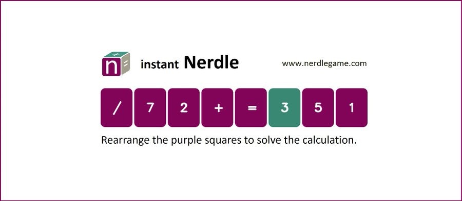 Nerdle gallery image