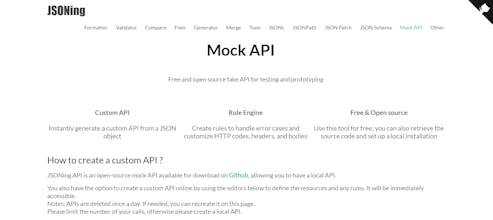 JSONing Mock API gallery image
