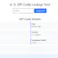 Free ZIP Lookup Widget
