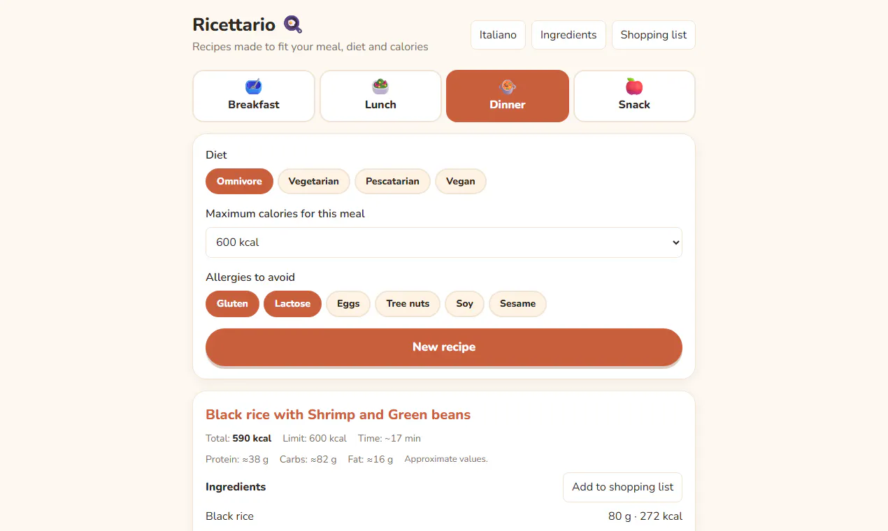 Ricettario gallery image