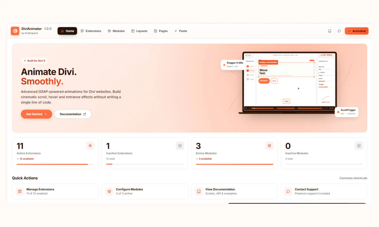 DiviAnimator gallery image