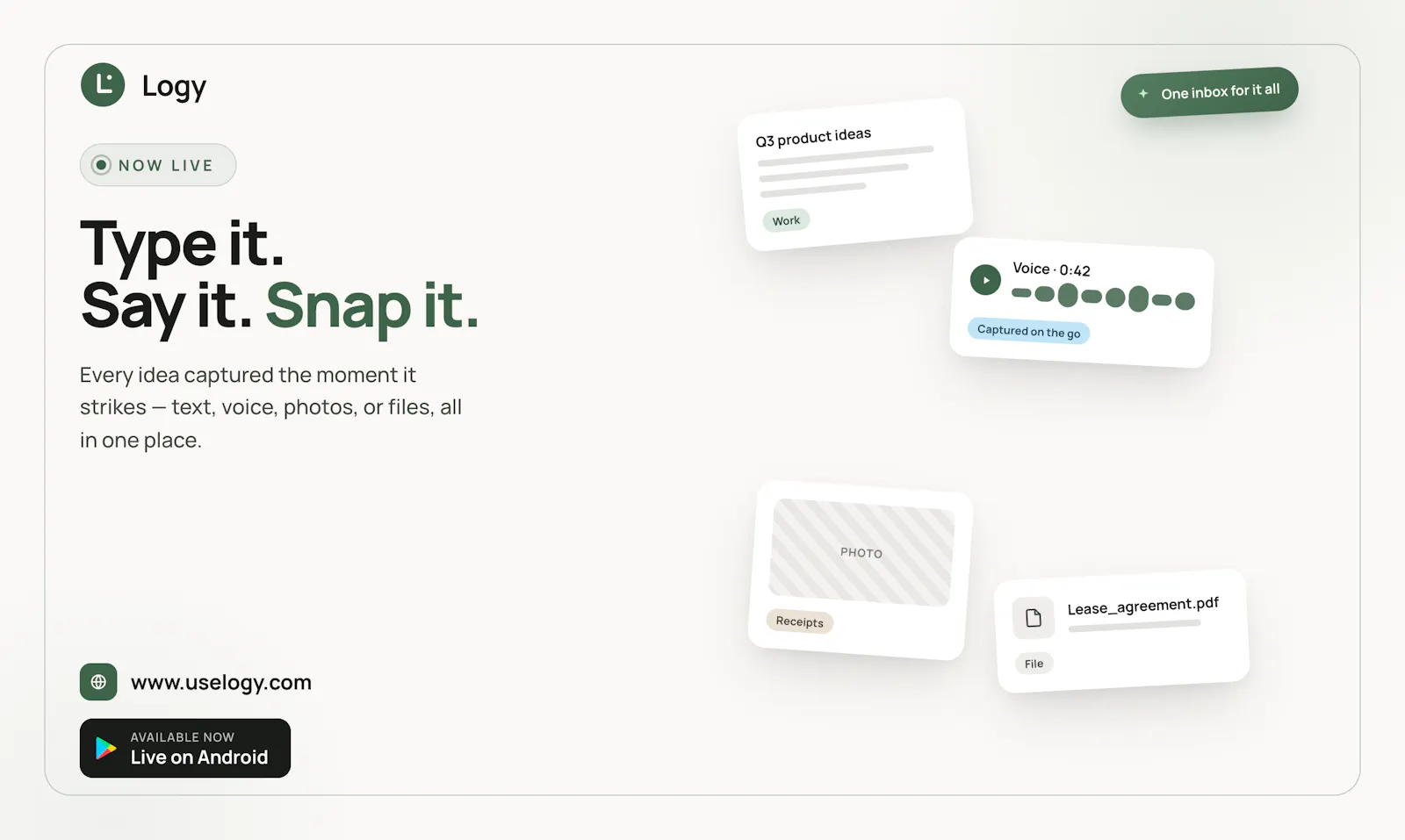 Logy screenshot 4