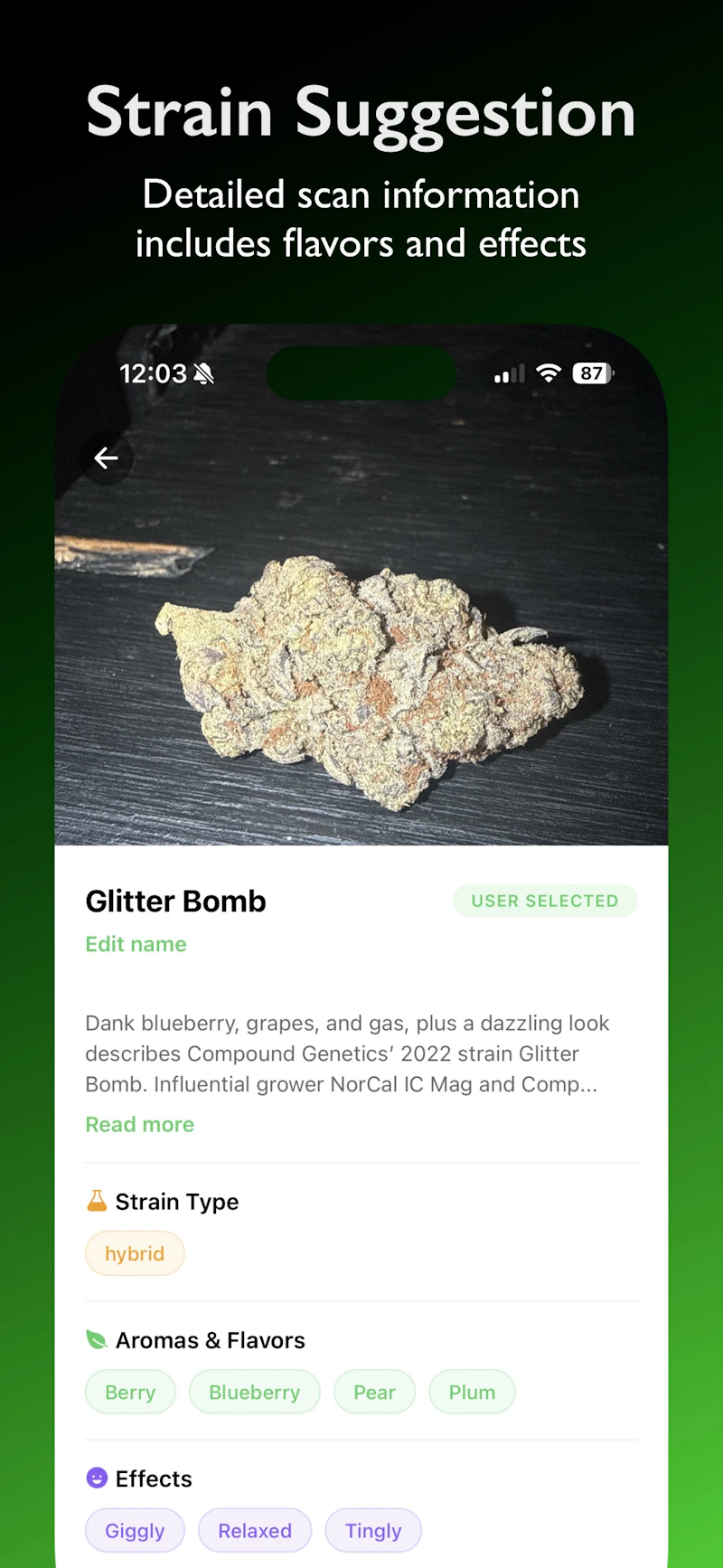 Kushy Scanner screenshot 1
