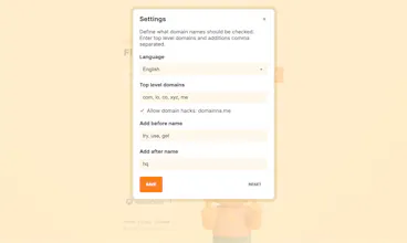 Domain Brainstorm gallery image