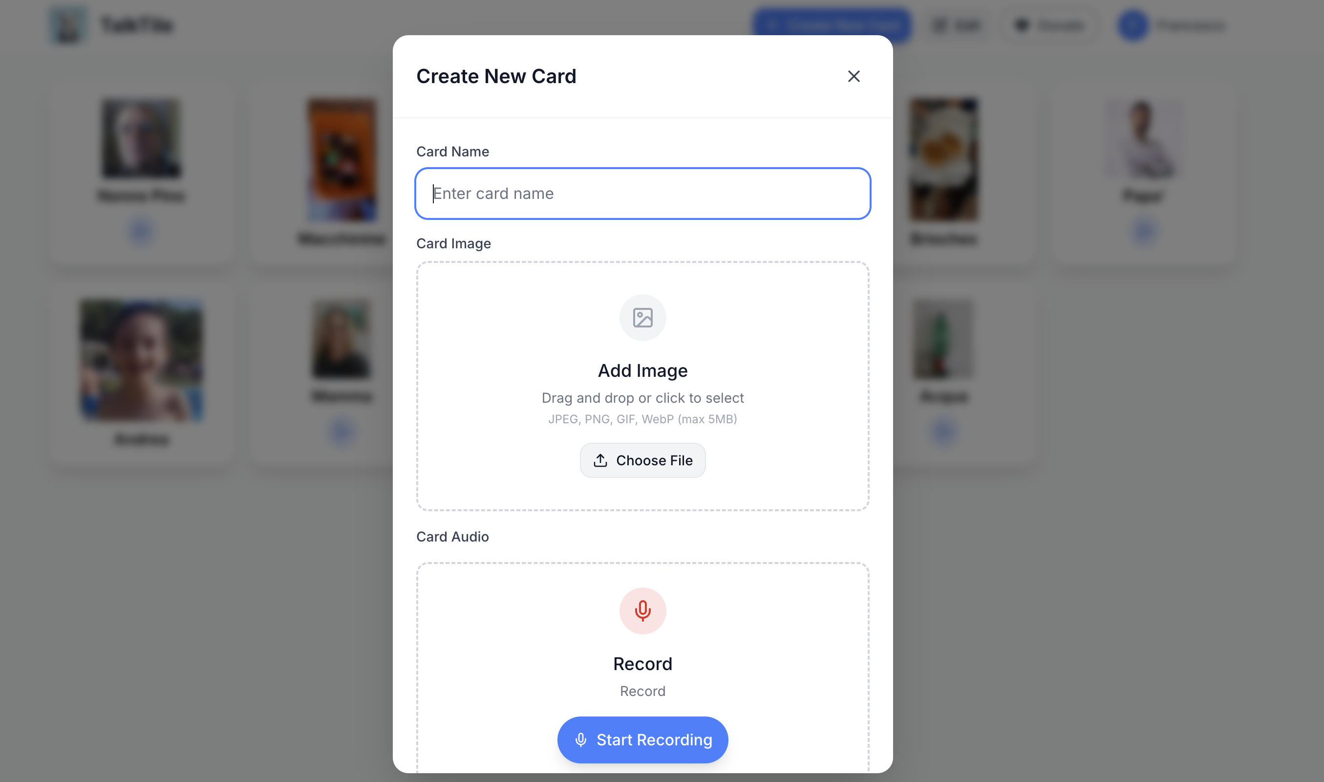 Média Talktile - Application AAC pour les enfants non parlant: cartes visuelles personnalisées et discours 2