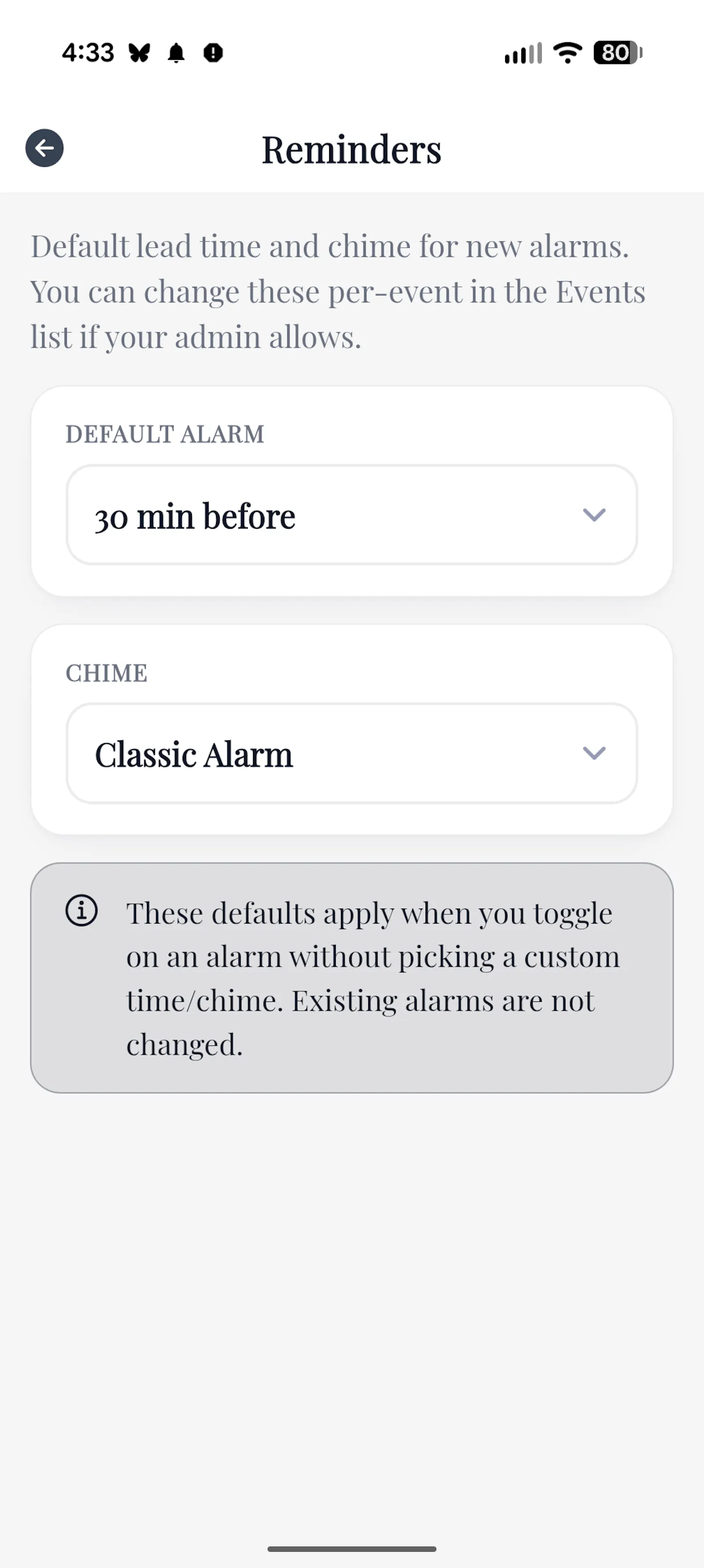 Never Miss Meetings screenshot 5