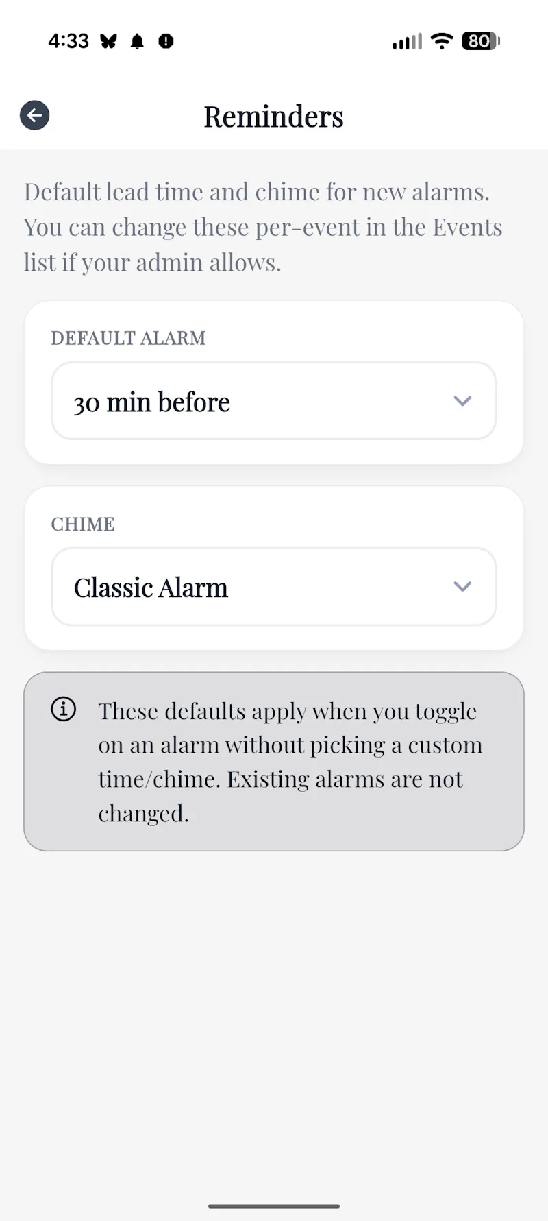 Never Miss Meetings screenshot 5