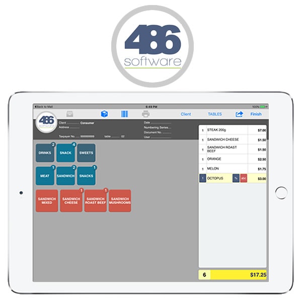 486invoicePOS for iOS