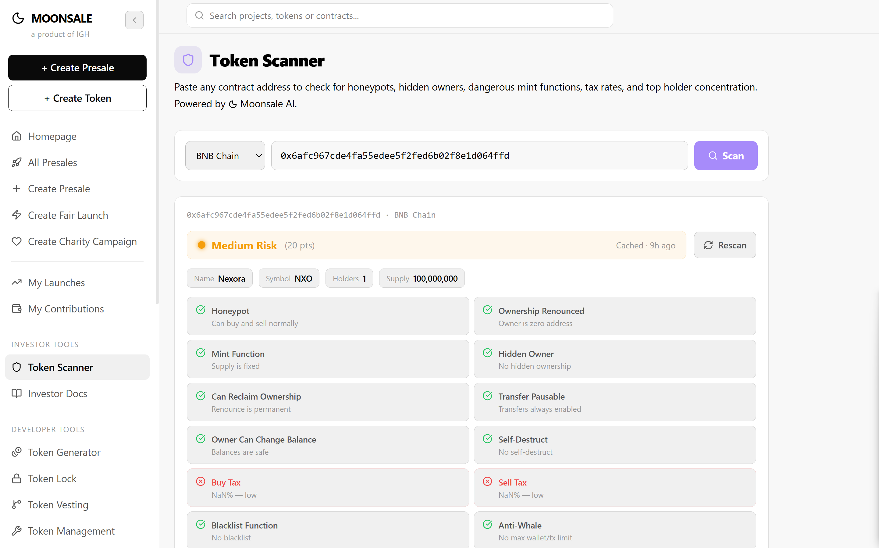 MoonSale Launchpad gallery image