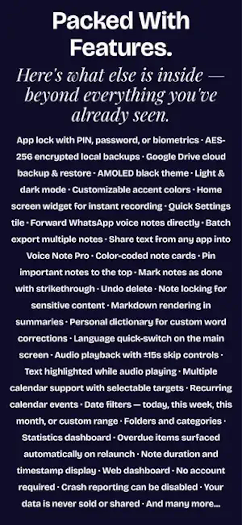 Voice Note Pro screenshot 9