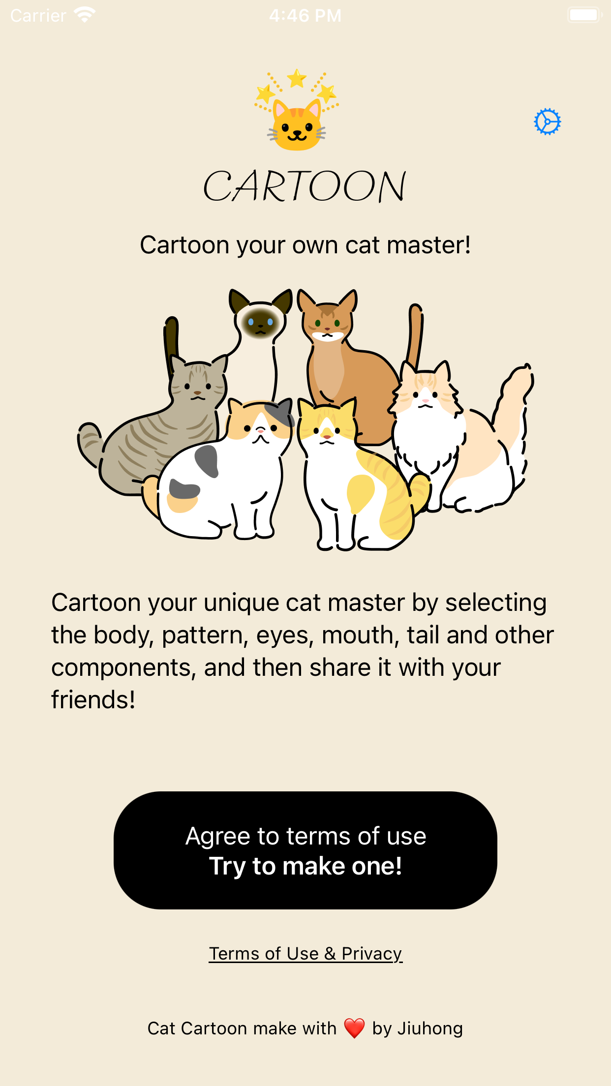 Cartoon di gatto media 1