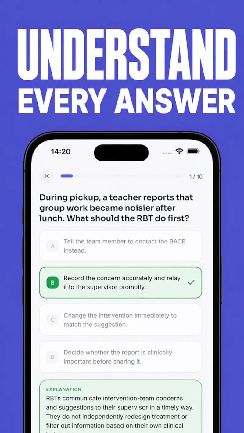 RBT Practice Questions 2026 screenshot 3
