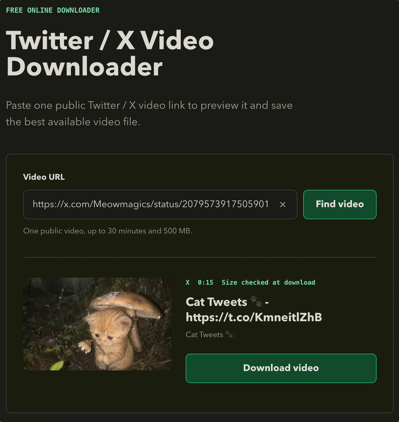 SaveOne — X Video Downloader gallery image