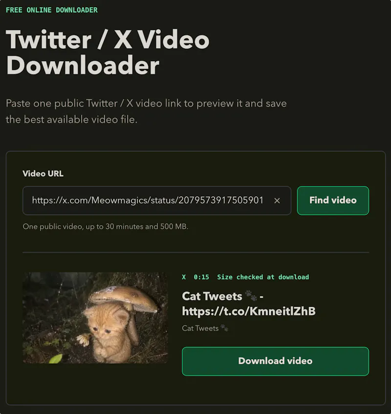 SaveOne — X Video Downloader screenshot 2
