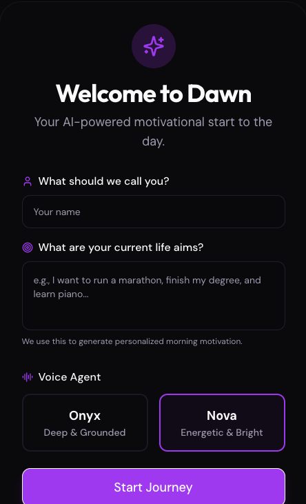 Morning Motivator –AI Voice Alarm System gallery image